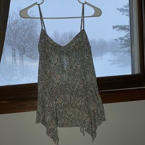 Floral tank top